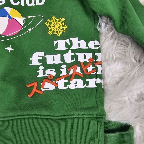 Billionaire Boys Club Green Orange Boys Size 2T Sweatshirt Joggers The Future Is - Picture 4 of 15